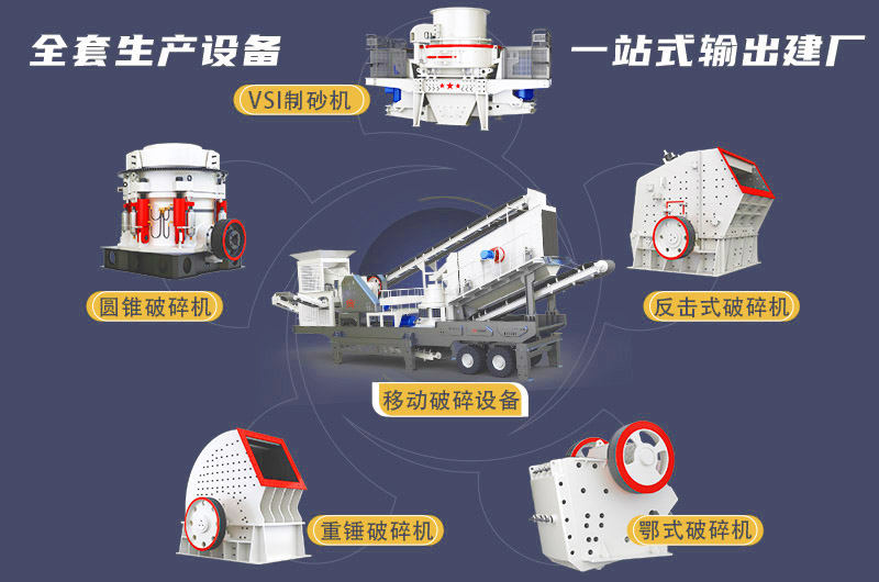 移動(dòng)式建筑垃圾粉碎機(jī)常見(jiàn)組合設(shè)備